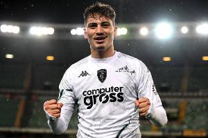 开云体育下载-记者：恩波利希望从国米买断埃斯波西托，但取决球队是否保级成功